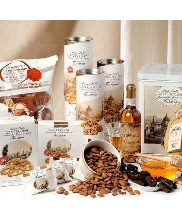 Belli - Almond Cantuccini Biscotti (250g Pack of 2) | Gourmet Artisan Biscuits From Tuscany - Buy Online on GoSupps.com