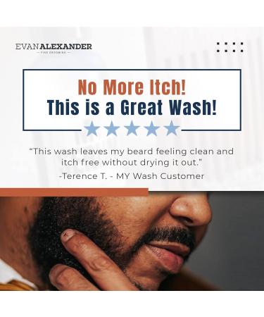 Evan Alexander Fine Grooming MY Wash Detoxifying Beard Shampoo - Refreshing 4oz | International Shipping Available - Buy Online on GoSupps.com
