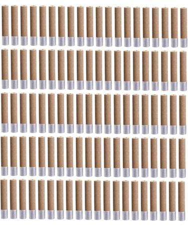 Moxa Tube - 100 Pcs Self-Adhesive Moxa Column for Moxibustion & Massage Therapy | International Shipping Available - Buy Online on GoSupps.com