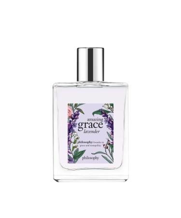 philosophy amazing grace lavender eau de toilette - delicate & enchanting women's perfume - with notes of berries & musk - long lasting fragrance Floral
