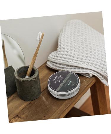 Healeved 3pcs Beard Shaving Cream Travel Shave Cream Shave Beard Cream Nourishing Shaving Soap Men Soap Paste - Buy Online on GoSupps.com