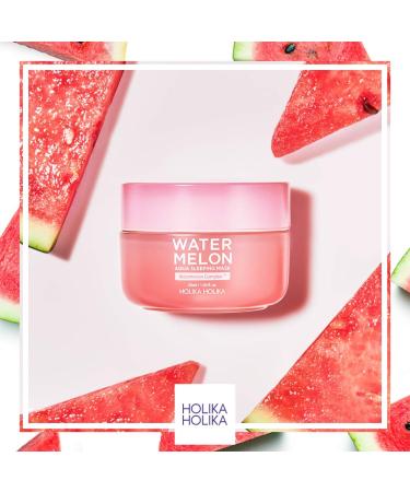 Watermelon Aqua Sleeping Mask - Hydrating Overnight Mask for Glowing Skin | International Shipping Available - Buy Online on GoSupps.com