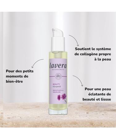 lavera Beauty Body Oil - Smooth Skin Grain - Regenerating & Moisturizing - Vegan - Naturkosmetik - 100 ml - Buy Online on GoSupps.com
