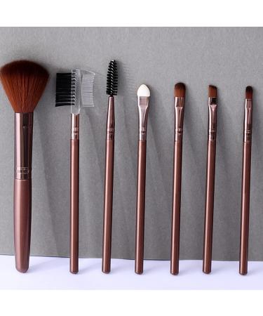 TouGod 7pcs Professional Makeup Brushes Set | Eyeshadow Eyeliner & Liquid Brushes | Best International Shipping - Buy Online on GoSupps.com