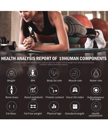 Squamae Smart Scale: Full Body Composition Analyzer with 8 Electrodes and Bluetooth - White - Buy Online on GoSupps.com