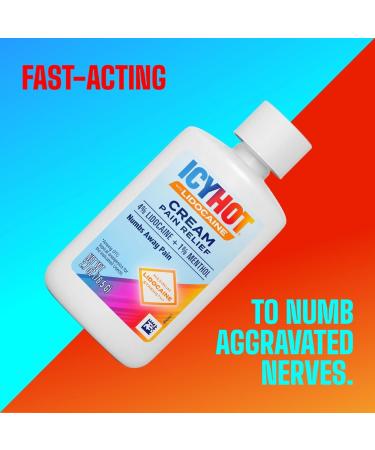 Icy Hot Max Strength Pain Relief Cream with Lidocaine & Menthol 2.7oz - New Packaging - Buy Online on GoSupps.com
