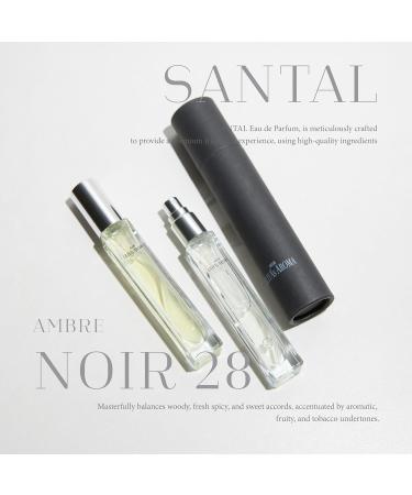 Liliya's Aroma Perfume Set of 2 - SANTAL EDP 0.34 Fl Oz - Ambre NOIR 28 EDP 0.34 Fl Oz - Voyage Vibes Travel Perfume 0.68 Fl Oz (Pack of 1) Santal-Noir - Buy Online on GoSupps.com