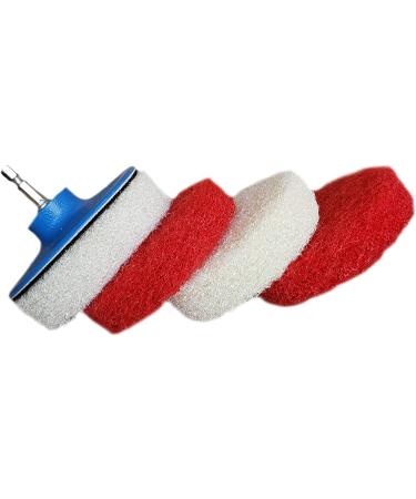 Bring It On Cleaner Hard Water Stain Remover with Scrubbing Drill Pads - Shower Door Cleaner - Buy Online on GoSupps.com