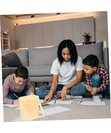 Frcolor 2-in-1 Pencil & Brush Holder - Compact Water Bucket for Household Cleaning & Acrylic Brush Washing - International Shipping - Buy Online on GoSupps.com
