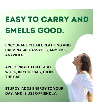 Relax Nasal Inhaler | Herbal Essential Oil Aromatherapy | Portable Natural Menthol Scent - Buy Online on GoSupps.com