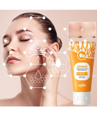 Orange Peeling Gel - 50g Effective Cleanser for Deep Exfoliators | Light Organic Face & Body Scrub Gel | Moisturizing Facial Scrub - Buy Online on GoSupps.com
