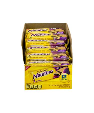 Nabisco Fig Newtons Chewy Cookies, 2 Ounce (Pack of 12) Fig 2 Ounce (Pack of 12)
