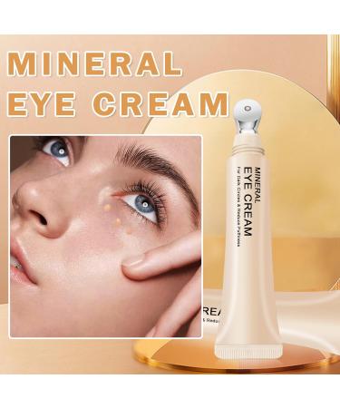 CAHIUYOA Mineral Sun Screen Eye Cream for Dark Circles & Fine Lines | Travel Size Under Eye Cream - 01 Light - Buy Online on GoSupps.com