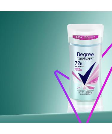 Degree MotionSense Sheer Powder Antiperspirant Deodorant 2.6 oz - Buy Online on GoSupps.com