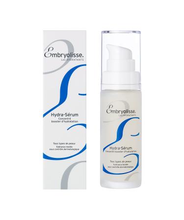 Embryolisse Hydra-Serum  Light Hyaluronic Acid Serum  1.01 fl. oz. - Paraben Free Organic Face Hydra-Global Serum - Facial Hydrating & Moisturizing Primer for Oily & Combination Skin Types