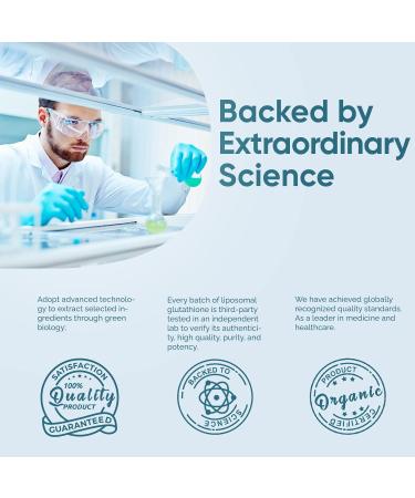 Liposomal Glutathione Supplement 2000mg - Pure Reduced L Glutathione for Max Antioxidant & Detox - 60 Softgels - Buy Online on GoSupps.com