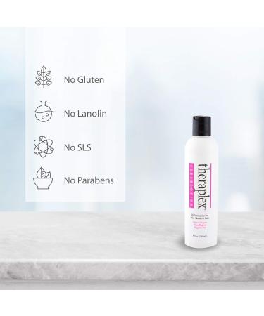 Theraplex Clear Emollient Lotion (8 oz) - No Parabens, Noncomedogenic & Hypoallergenic - Fragrance-Free - Dermatologist Recommended - Pack of 4 - Buy Online on GoSupps.com