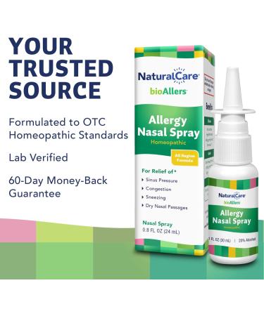 BioAllers Sinus and Allergy Relief Nasal Spray - Fast-Acting Homeopathic Remedy - 2 pk .8 oz - Buy Online on GoSupps.com