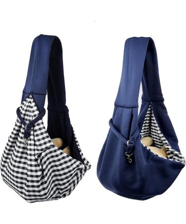 Puppy Carrier Puppy Sling Dog Sling Dog Carry Bag Cat Sling with Pocket Dog Sling Carrier Dog Carrier Sling Puppy Carrier Sling for Small Dogs and Cats Outdoor Walking Travel Shopping Blue - Buy Online on GoSupps.com