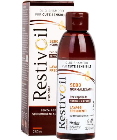 Restivoil Physiologique Sebonormalisant Hui-Shampoo for sensitive skin and for normal and oily hair, without foaming and aggressive agents - 250 ml