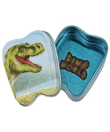 Depesche 5615 Tin Can Dino World approx. 5.4 x 4.3 x 1.9 cm Assorted - Buy Online on GoSupps.com