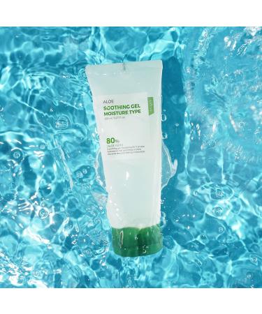 Isntree Aloe Soothing Gel 80% Aloe Vera | 5.07 fl oz (150 ml) - Hydrating Skin Relief - Buy Online on GoSupps.com