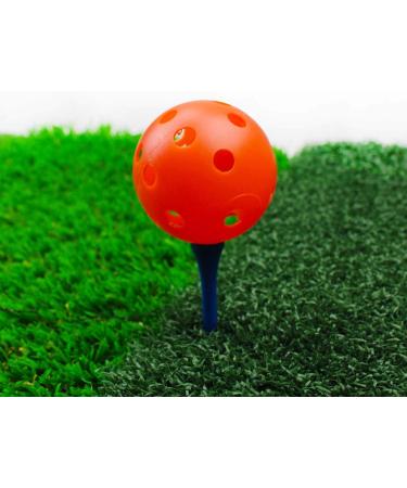 12 Pack Practice Golf Balls - Plastic & Colored - Mini & Limited Flight - Indoor/Outdoor Use in Blue, Green, Orange, Red, White - Golfer Gift - Buy Online on GoSupps.com