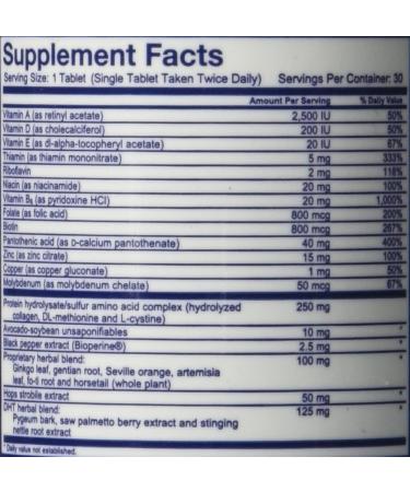 Therapro Mediceuticals Hair Gain Supplement - 60 Tablets for Men & Women - Buy Online on GoSupps.com