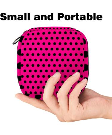 Shop Black Women's Bandage Storage Bags - Large Menstrual Cup Pocket with Zipper Panty Liners & Tampons - Multi-Colored | Perfect for Girls & Women - Buy Online on GoSupps.com