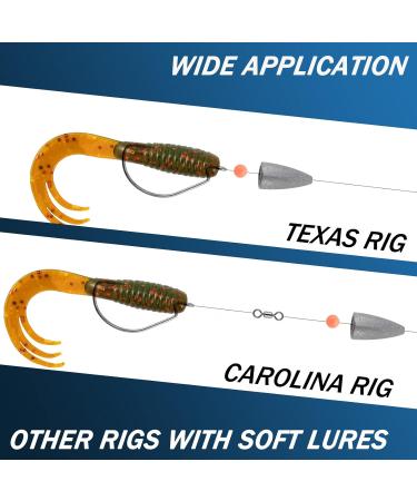 Dr.Fish 3/8oz Bullet Fishing Sinker Weight - 50 Pack for Bass Fishing Texas Rigs - Buy Online on GoSupps.com
