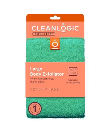 Cleanlogic Large Exfoliating Body Scrubber 1 Count - Buy Online on GoSupps.com
