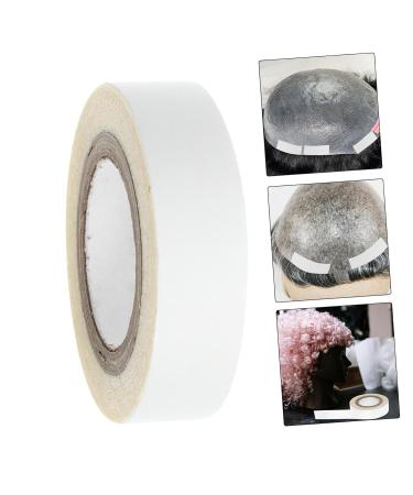 1 Roll Wig Film Wig Lace Glue Wig Adhesive Tape Double Sided Wig Tape Hair Tape for Wigs Lace Front Wig Tape Wig Stuff Lace Glue for Wigs Wig Tape for Lace Wigs Tissue White Mikinona 4.70X4.70X1.30CM White - Buy Online on GoSupps.com