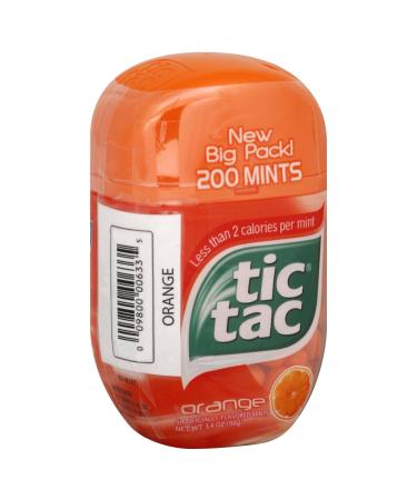 tic tac Orange Bottle Pack 3.4 Ounce by tic tac
