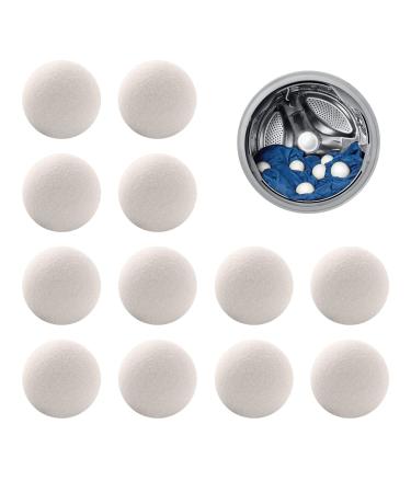 Dryer balls dryer balls made of natural wool dryer balls for tumble dryers 12er set dryer balls made of 100% pure sheep wool Wool Dryer Balls for down shortens the dry season - Buy Online on GoSupps.com