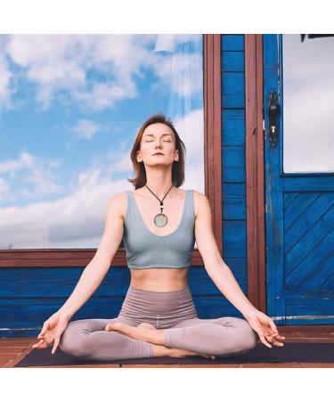 EneQutum Metatron Cube Orgonite Mixed 7 Chakras Orgone Pendant Necklace Crystal Healing Necklace for Men and Women Gold - Buy Online on GoSupps.com