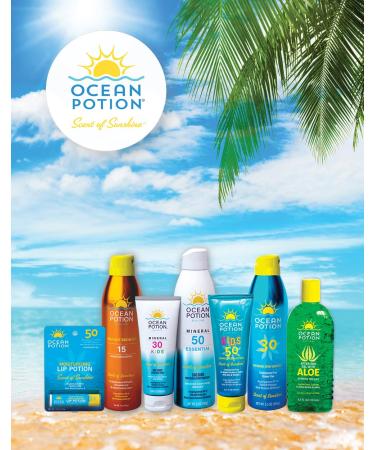 Ocean Potion Sunscreen Body Spray Essential SPF#50 5.5oz C-Spray - Mineral Formula - Buy Online on GoSupps.com