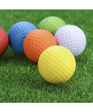 VANZACK Flexible Practice Golf Balls - 6 Pack PU Golfballs for Indoor and Outdoor Training - Buy Online on GoSupps.com