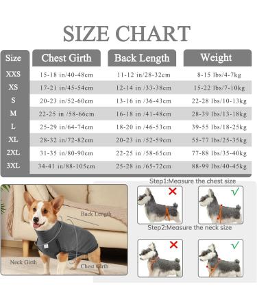 Hjyokuso Dog Sweater - Warm Fleece Coat for Small to XXL Dogs | Winter Jacket for Outdoor Use - Buy Online on GoSupps.com