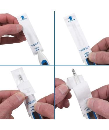 200 Pack Universal Disposable Thermometer Probe Covers for Accurate Sanitary Readings - Buy Online on GoSupps.com