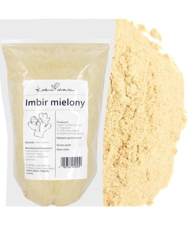 Kuchnia Zdrowia - Ground ginger - No added flavors - Perfect for ginger tea - Leak-proof packaging with zipper - Doypack: (100, grams)