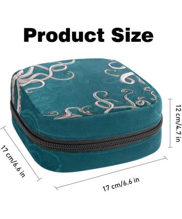 Monster Octopus Menstrual Cup Pocket - Storage Solution for Women & Teens | Zippered Binding Pocket for Easy Access - Buy Online on GoSupps.com