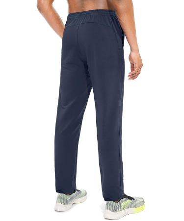 G Gradual Men's Sweatpants 2 Pack - Black/Navy Blue X-Large | Zipper Pockets, Tapered Fit for Running, Exercise & Workout - Buy Online on GoSupps.com