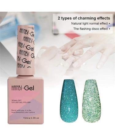 Confederate Nail Polish | Reflective Glitter UV Gel Art Kit | Gel Star Glitter Gel Lacquer Set - Buy Online on GoSupps.com