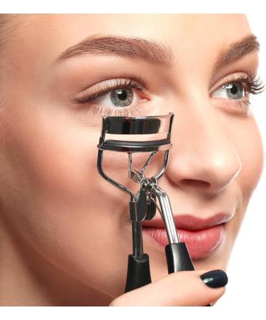 Prousky 30 Pieces Eyelash Refill Packs - Black Silicone Rubber Replacement Tools for Universal Eyelash Tongs with Transparent Storage Box - International Shipping Available - Buy Online on GoSupps.com