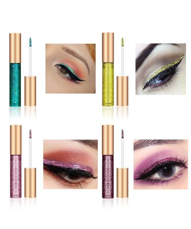 Buy Freeorr 10 Colors Liquid Glitter Eyeliner - Durable Waterproof Metallic Shimmer Eyeshadow Set - Buy Online on GoSupps.com