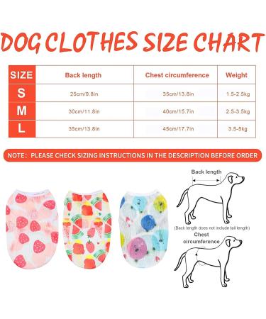 Cooling Dog Shirts for Small Dogs - 3 Pack Breathable Summer Vests for Chihuahuas Yorkies & Corgis - Buy Online on GoSupps.com