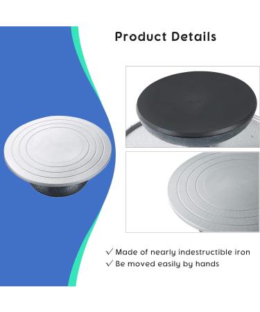 NATGAI Sculpting Wheel 12 Diameter | Heavy Duty All Metal Construction & Sculptor Turntable with Ball Bearings for Art Pottery - Buy Online on GoSupps.com