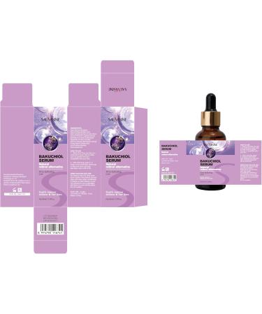 Bakuchiol Serum Natural Retinol Alternative Firm-Hydrating Care Smooths Skin Reduces Fine Lines Wrinkles with Hyaluronic Acid (1Pc) - Buy Online on GoSupps.com