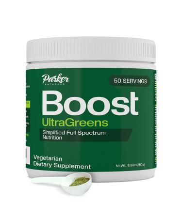 Greens Superfood Powder 50 Servings Boost UltraGreens Super Greens Powder Organic Spirulina Grasses & Antioxidants | Premium Superfood for Daily Energy | Detox & Whole-Body Wellness Original