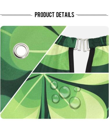 Waterproof Barber Cape - Clover Green & Cheetah Haircut Bib for Men & Women | Stylish Hair Cutting Cape - Buy Online on GoSupps.com